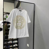 New Fashion All-match Casual Short-sleeved T-shirt Men's And Women's 1024061706