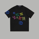 New fashion versatile printing short sleeve 1025033114