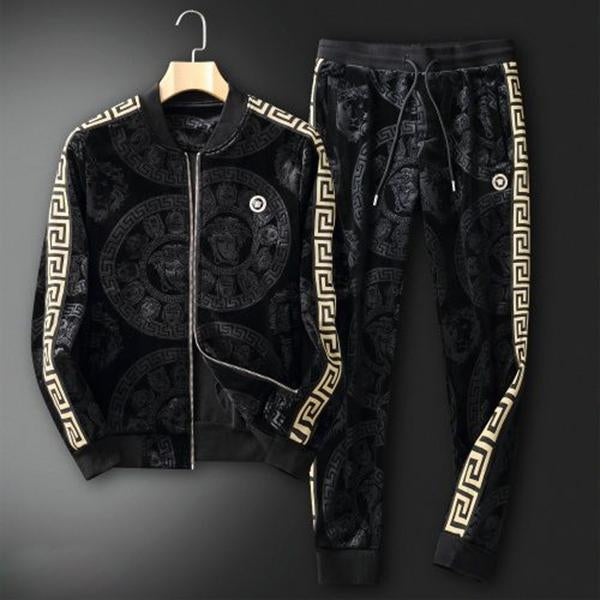 New Fashion Casual Men's Printed Sports Set 1023121420