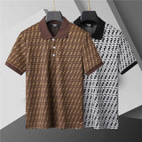 Men's printed classic short sleeved T-shirt 3D1025050606