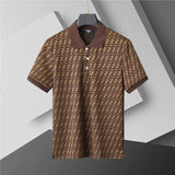 Men's printed classic short sleeved T-shirt 3D1025050606