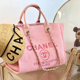 Classic embroidered beach bag PD10042703