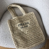Fashion All-match Holiday Style Hollow Straw Wided Bag 1024031402