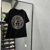 New Fashion All-match Casual Short-sleeved T-shirt Men's And Women's 1024061706