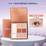 AKF Seven-Color Eyeshadow Palette