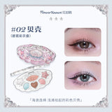 Flower Knows Shell Pearl Eyeshadow Palette