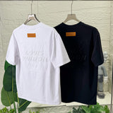 VV Embroidery letters T-shirt 1825060602