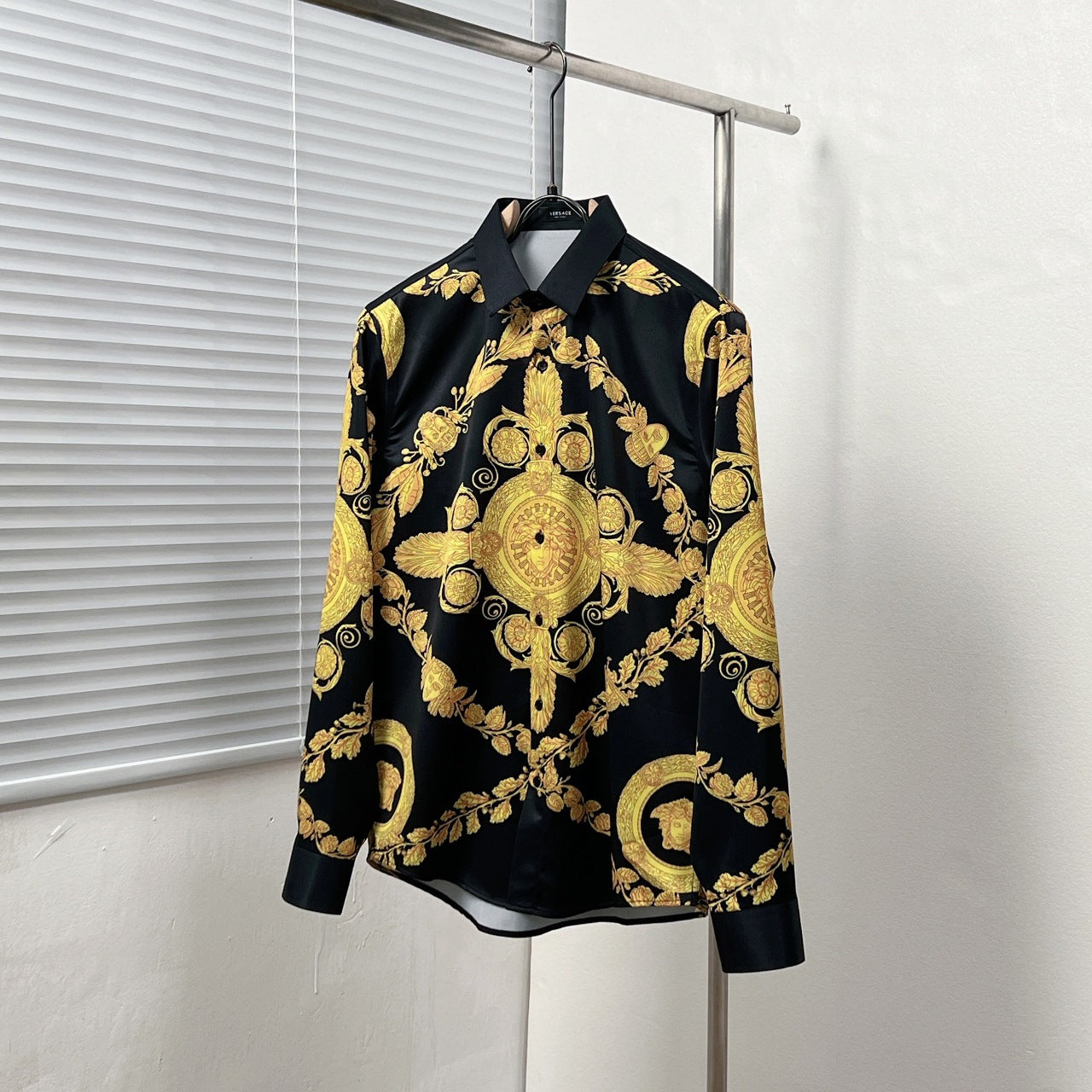 VS Printed Silk Twill Shirt 1826052807