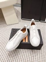 Leather Triple Stitch Sneakers 1826032602