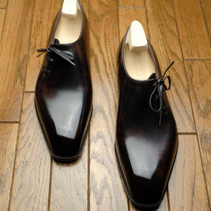 Men's all-match  slip-on leather shoes